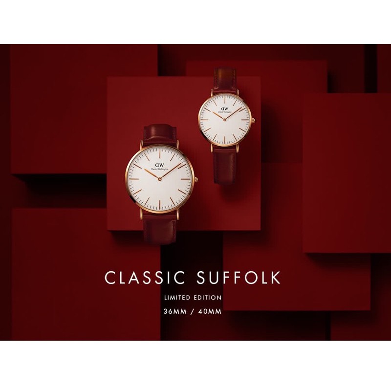 Daniel Wellington Classic Suffolk 40mm DW00100120