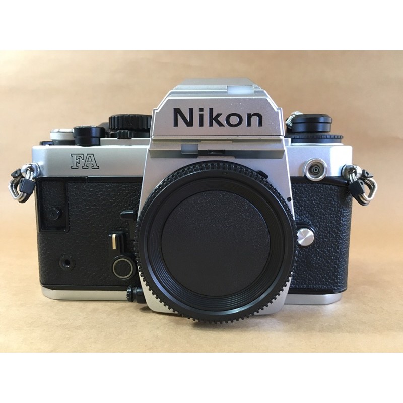 《九成新 功能正常》Nikon FA 經典銘機 較少見銀黑配色（贈送全新電池）