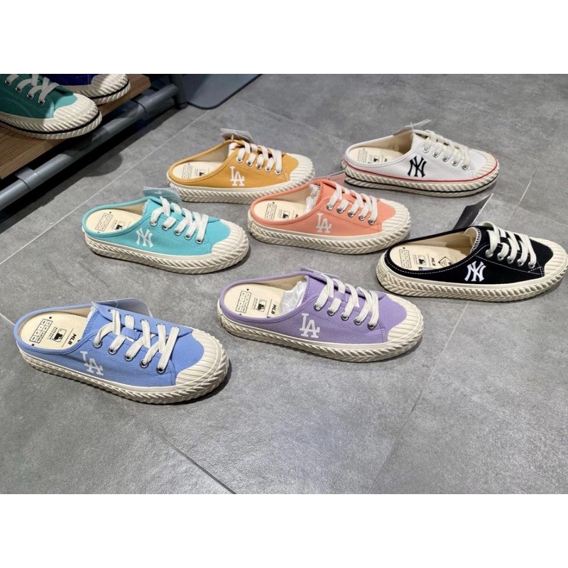 韓國業餘代購MLB Korea PLAYBALL ORIGIN MULE 懶人鞋 餅乾鞋 穆勒鞋 2021新色 蝦皮購物