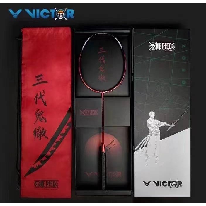 絕版限量商品 海賊王禮盒套裝VICTOR 航海王 羽球拍 - 三代鬼徹 DX-OP D 海賊王 三代鬼徹 限量收藏 | 蝦皮購物