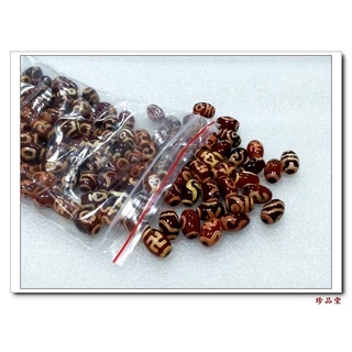 超珍品激レア！‼︎ 老礦石　佛目龍六眼天珠 天然海蓝宝108佛珠颜色：魔鬼蓝尺寸：6mm 描述: 毕业级108颗佛珠