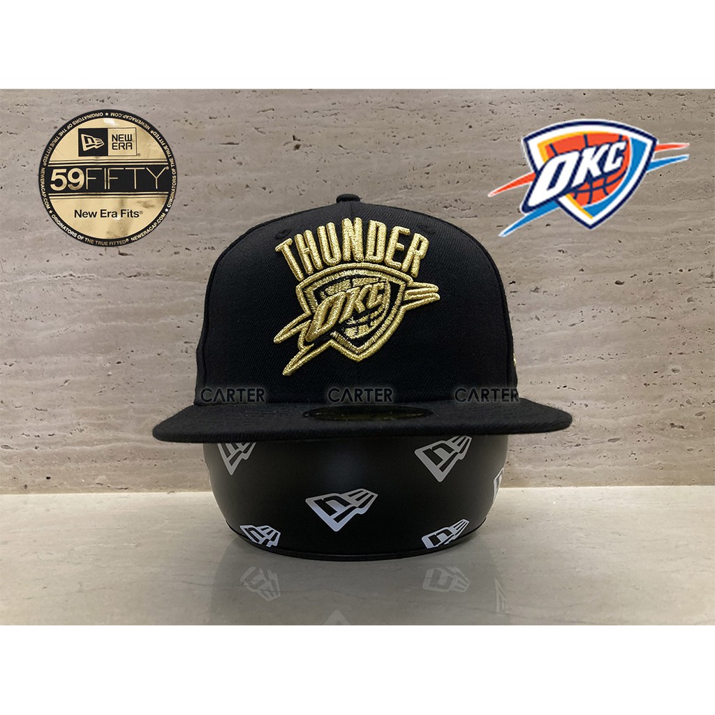 Oklahoma City Tnunder NBA Basketball New Era Snap Back Polyester