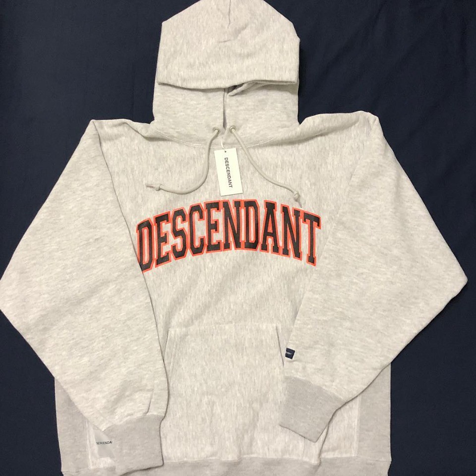 DESCENDANT 19SS TEAM HOODED SWEATSHIRT GY 1 | 蝦皮購物