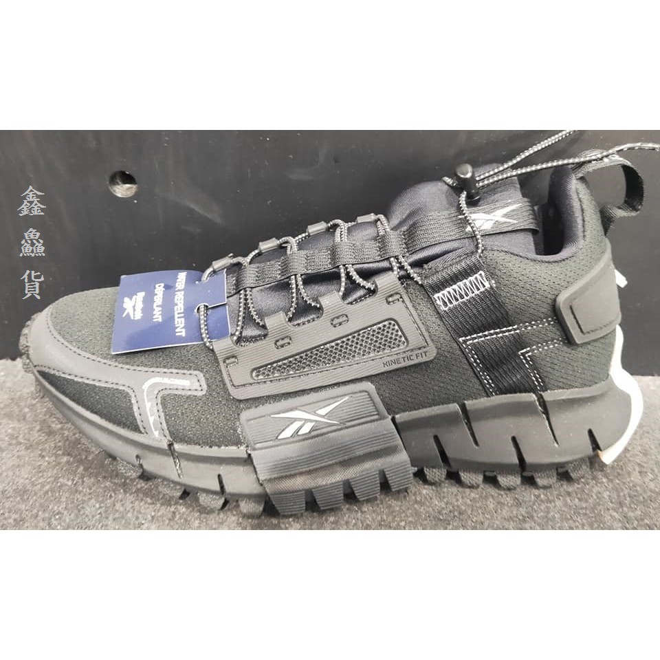 缺貨 2020 REEBOK RBK ZIG KINETICA EDGE 登山鞋 運動鞋 黑 防潑水 FV6157 健身