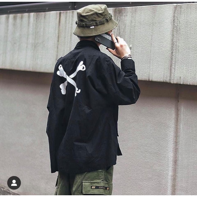 WTAPS x NEIGHBORHOOD JUNGLE LS SHIRT 黑S | 蝦皮購物
