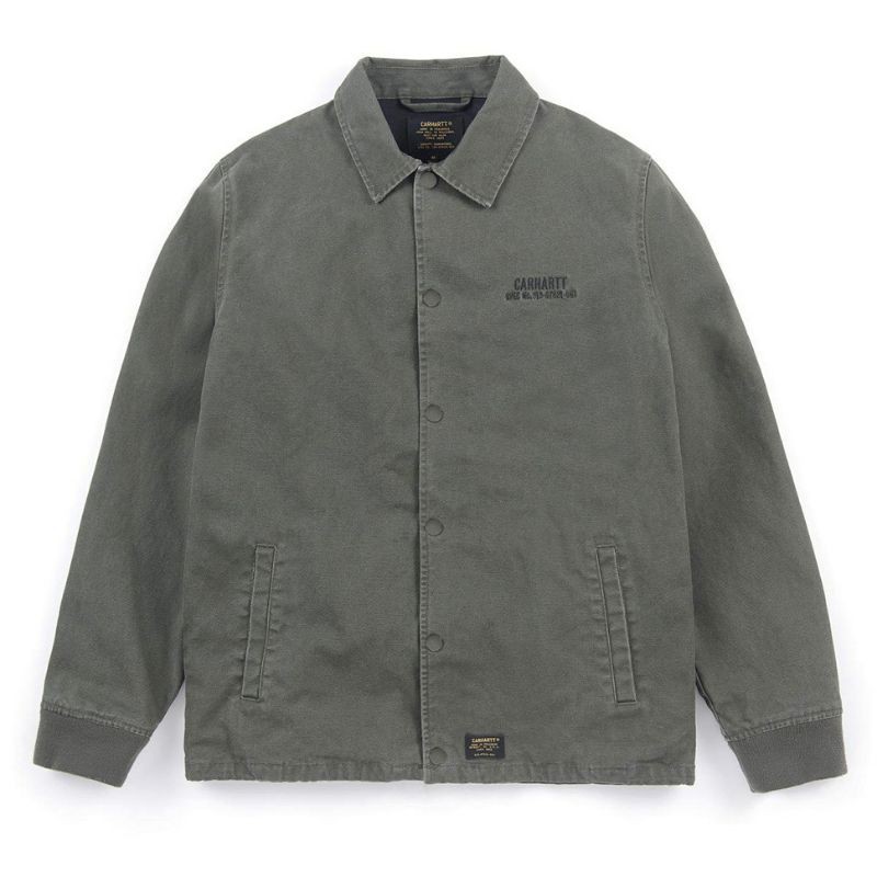 CARHARTT WIP ROLF COACH JACKET 軍事帆布教練夾克