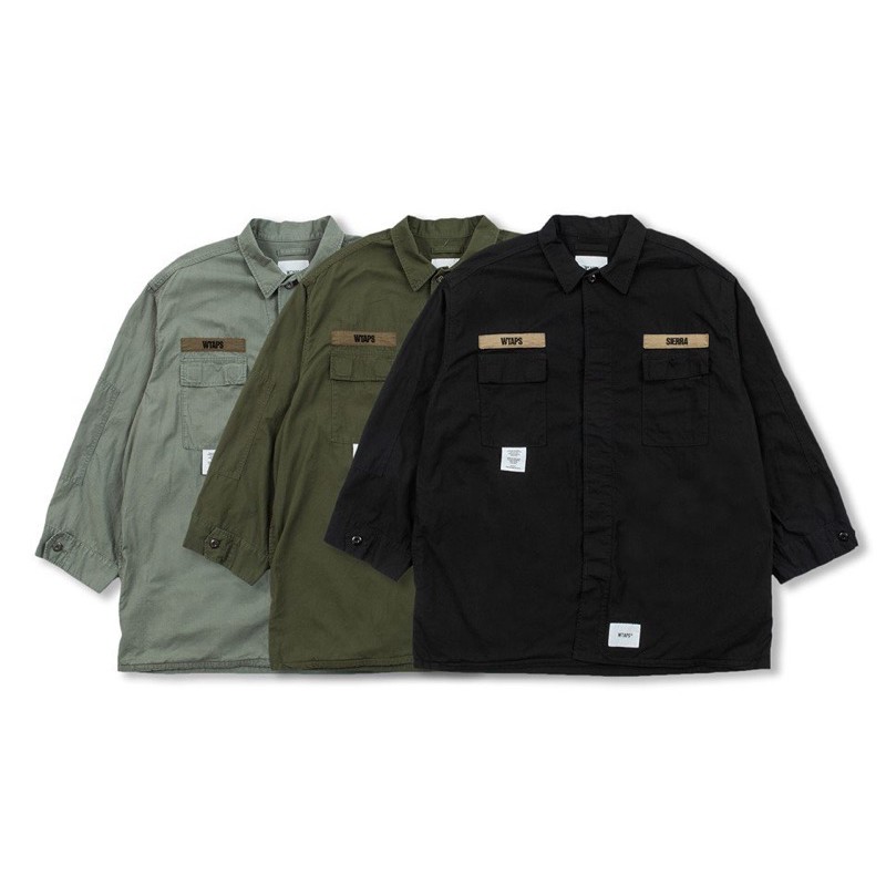 WTAPS 19AW GUARDIAN / JACKET. COTTON. RIPSTOP 長版襯衫 外套