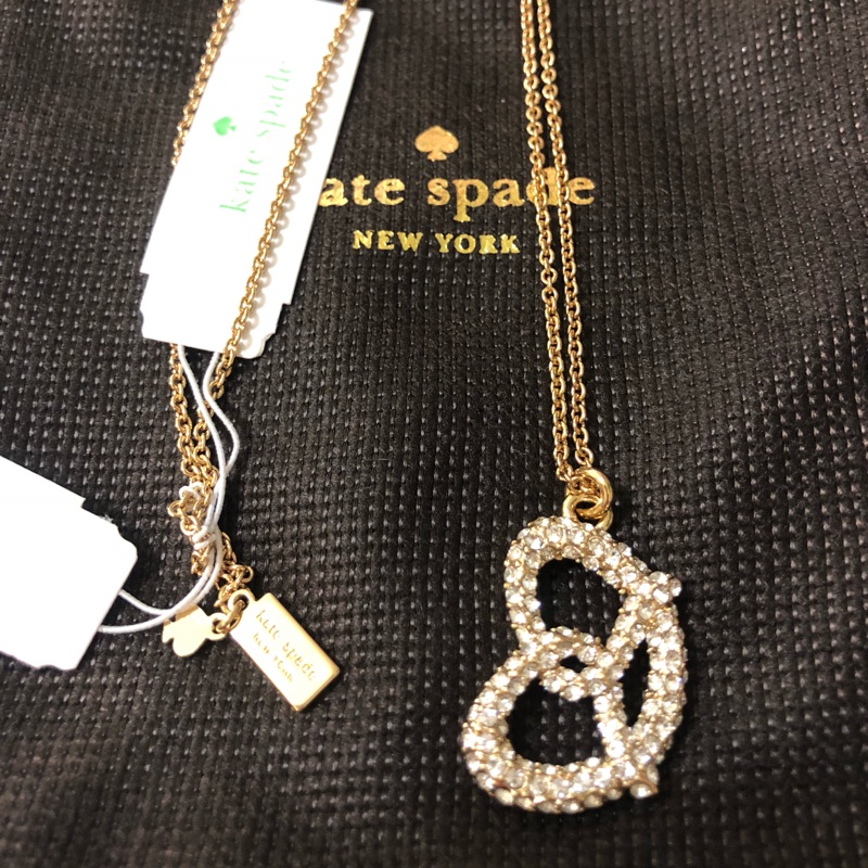 Kate spade hot sale pretzel necklace