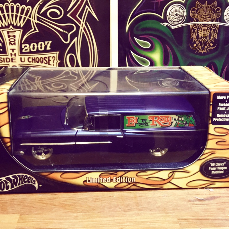 Ed Roth 59 Chevy fashion Panel Wagon 1:18