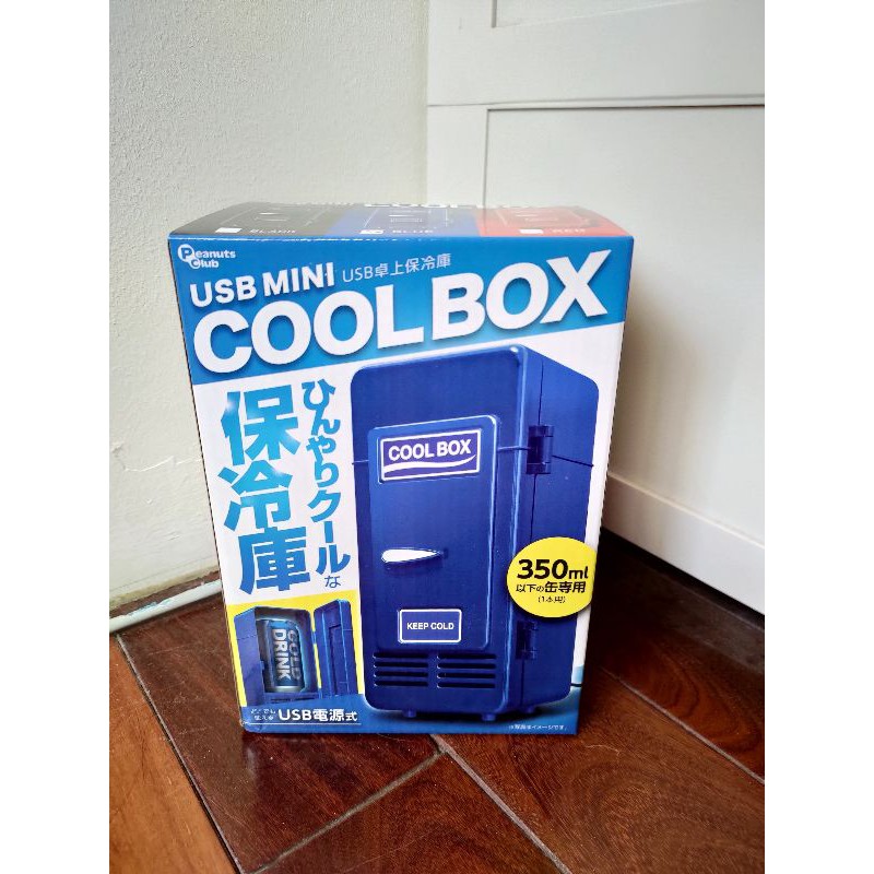 USB MIMI COOL BOX 桌上型 USB 小冰箱 保冷庫 350ml以下罐裝飲料適用