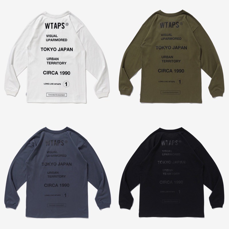 20SS Wtaps CIRCA L/S TEE SPOT - Tシャツ/カットソー(七分/長袖)