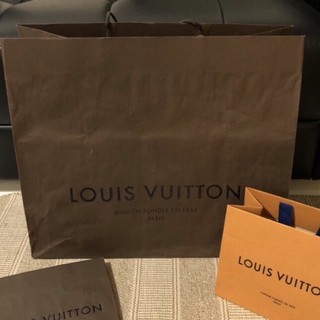 名牌 精品 紙盒 紙袋 正品-LV 紙袋改造 加工購物袋熱門款