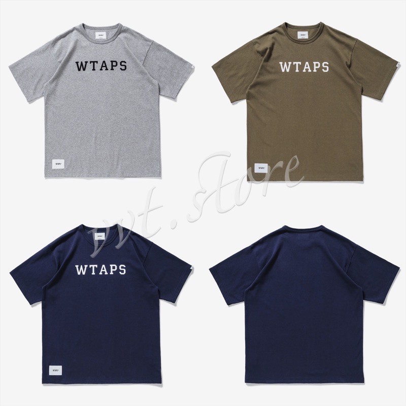 WTAPS COLLEGE / SS / COTTON M 21SS