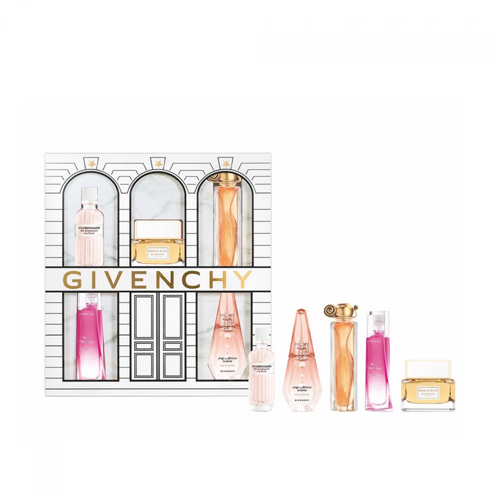 【現貨有發票】【Givenchy】紀梵希 Miniatures Women迷你香水套装五瓶組 | 蝦皮購物