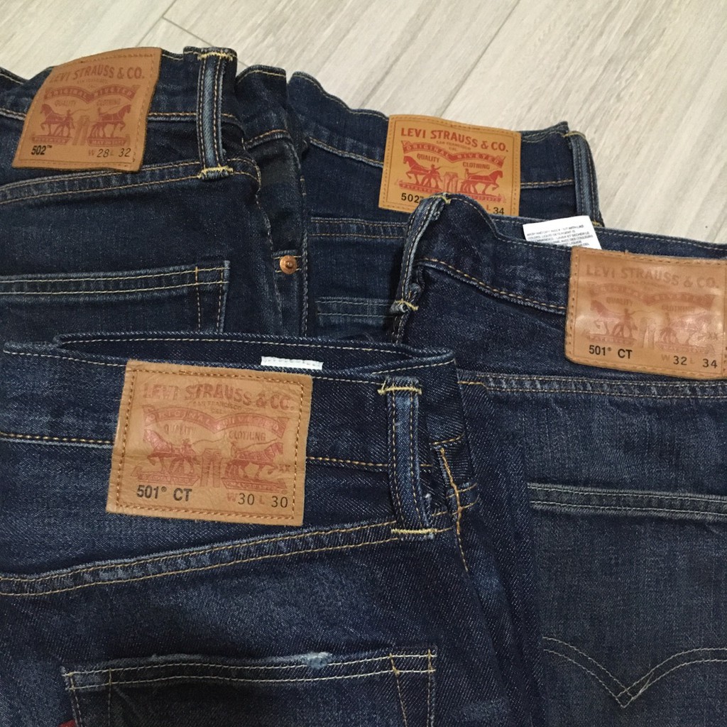 二手LEVI'S LEVUS 512 501ct 502 上寬下窄錐形褲AB褲W28-W38 TAPERED