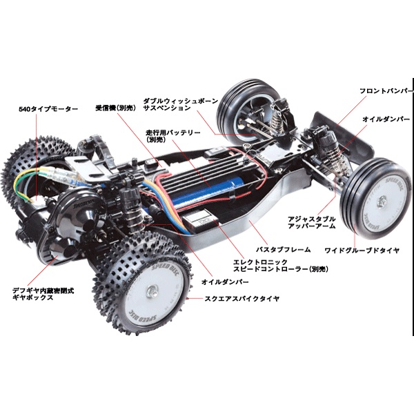 Amazon | サンドバイパー 組み立てキット タミヤ バギー DT-02