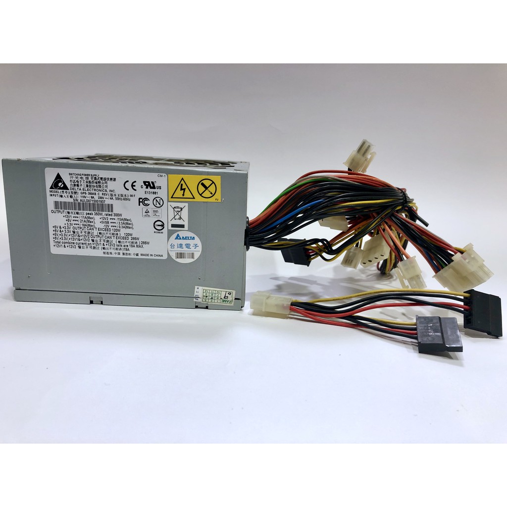 台達 350w 電源 GPS-350AB(二手出清) | 蝦皮購物
