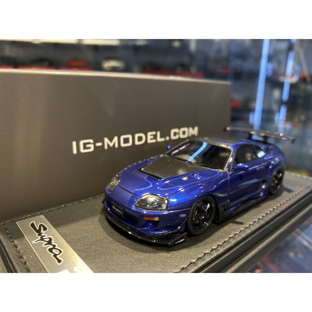 吉華科技@Ignition IG1429 Toyota Supra (JZA80) RZ 藍色1/43 | 蝦皮購物