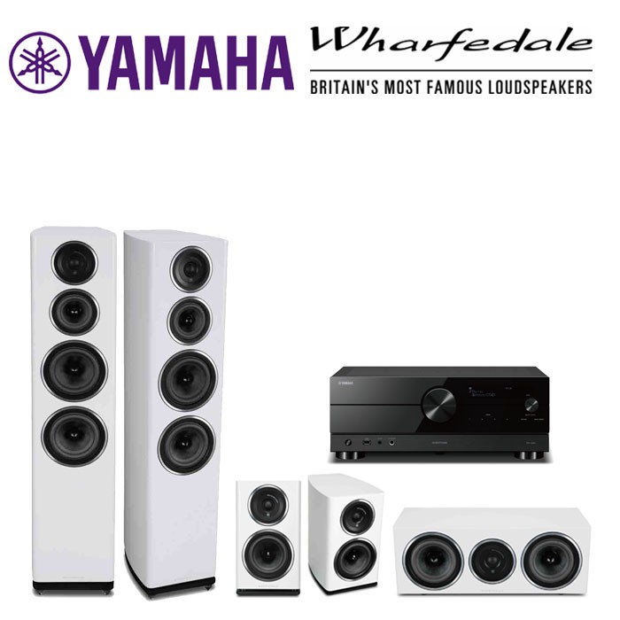 YAMAHA RX-A2A +WHARFEDALE Diamond 11.4+11.cs+11.1 5聲道家庭劇院組