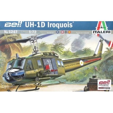 Macheta Aeromodele De Construit Italeri Bell UH-1D Iroquois Helicopter 1 72 Ita 1247 Macheta Aeromodele De Construit Italeri Bell UH-1D Iroquois Helicopter 1 72 Ita 1247
