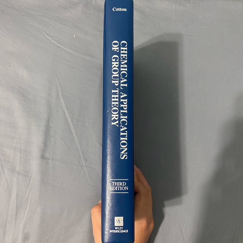 群論化學數學Chemical Applications of Group Theory, 3rd