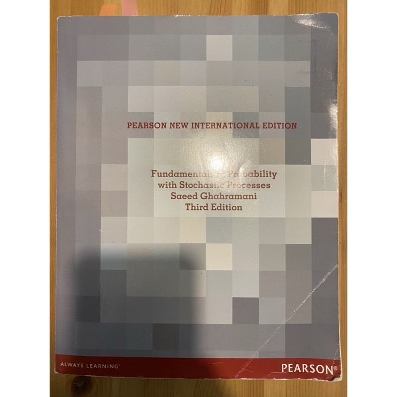 機率 Fundamentals of Probability with Stochastic Processes | 蝦皮購物