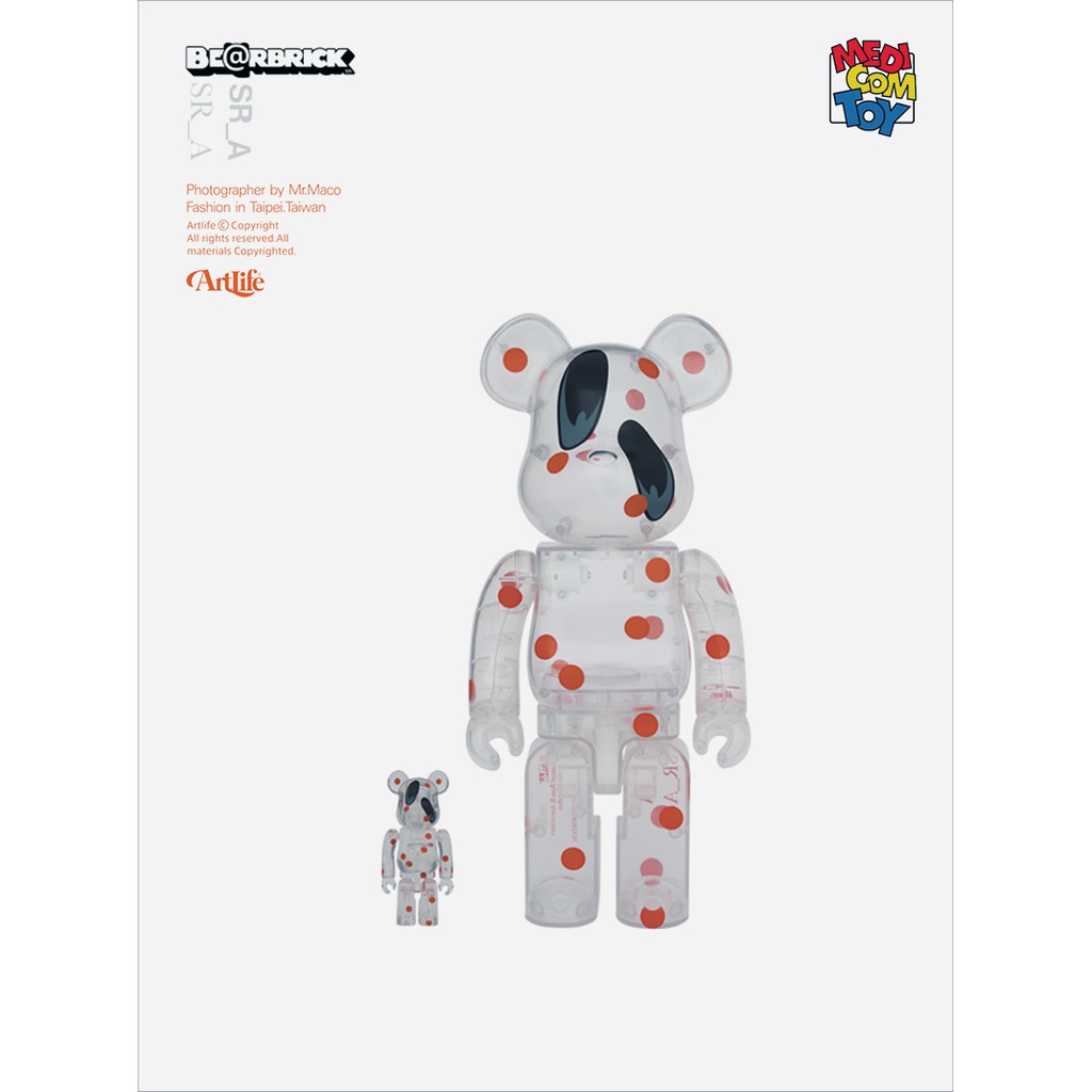 ArtLife @ MEDICOM BE@RBRICK SR_A 100％ & 400％ ACOLDWALL 藝術家系列