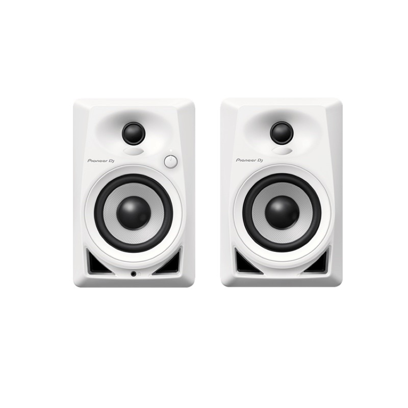 Pioneer DM-40D-W主動式監聽喇叭4吋白色款台灣公司貨DJ SERATO TRAKTOR