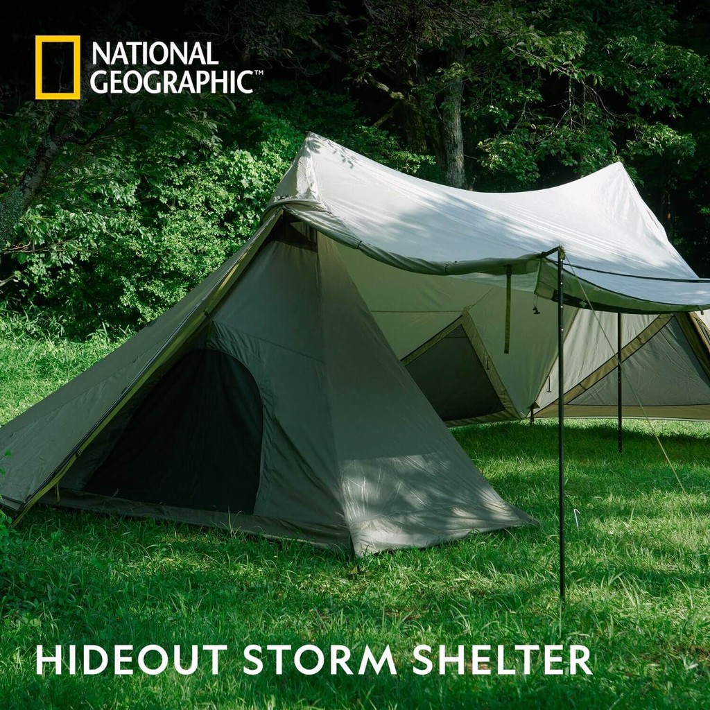 涼感通透】NATIONAL GEOGRAPHIC - HIDEOUT STORM SHELTER 吊掛式內帳