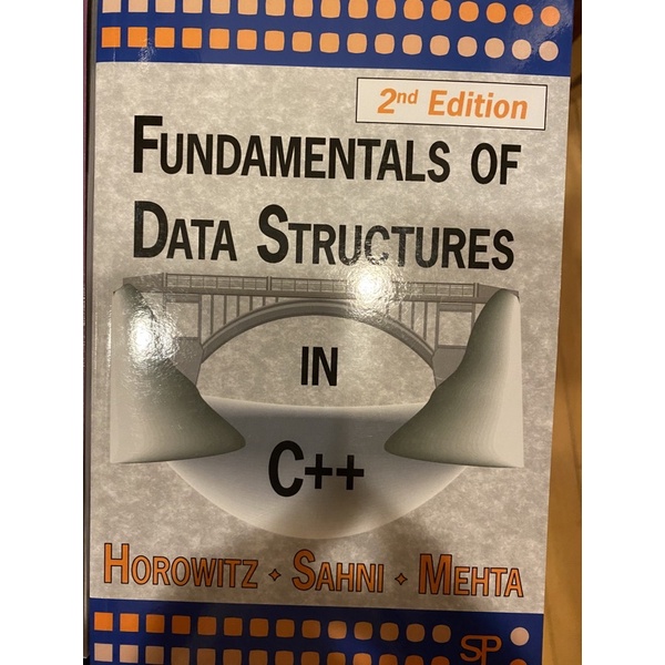 價格可議 fundamentals of data structure in c++ 資結 資料結構 聖經 全新可議價 | 蝦皮購物