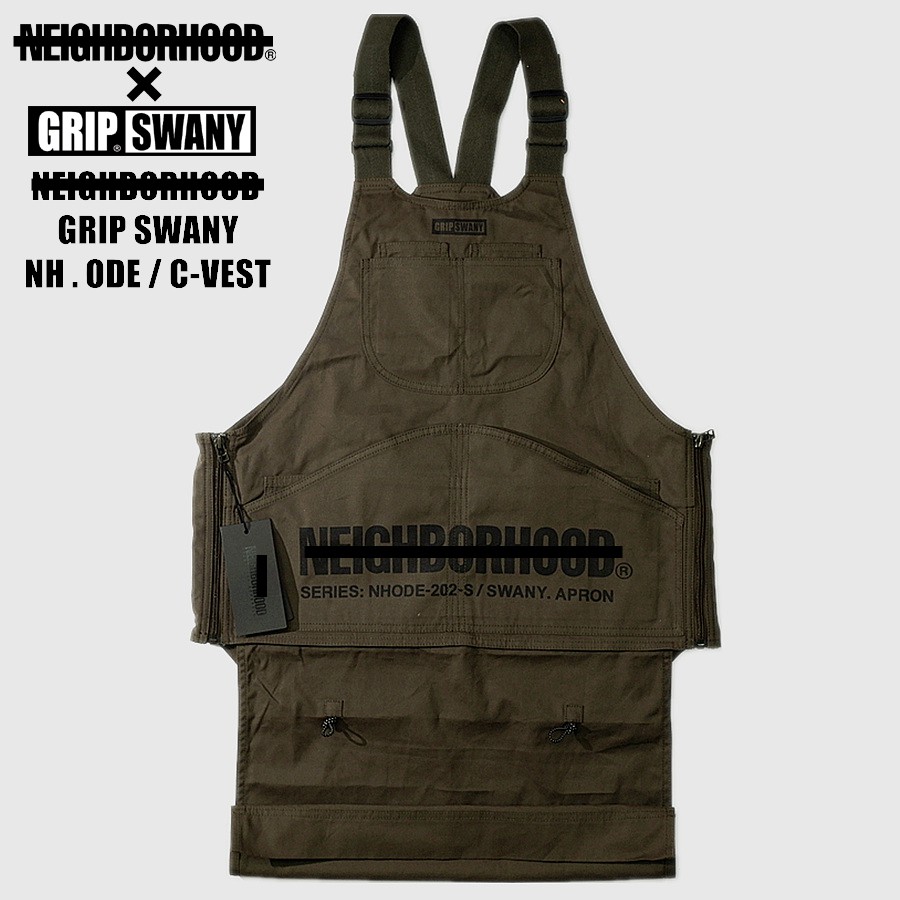 硬骨頭)日本NEIGHBORHOOD NH . ODE / C-VEST GRIP 露營馬甲戶外馬甲