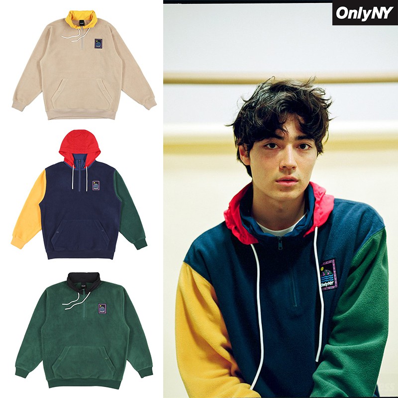 LESSTAIWAN ▽ OnlyNY - Outdoor Gear Fleece Pullover 帽T 19W | 蝦皮購物