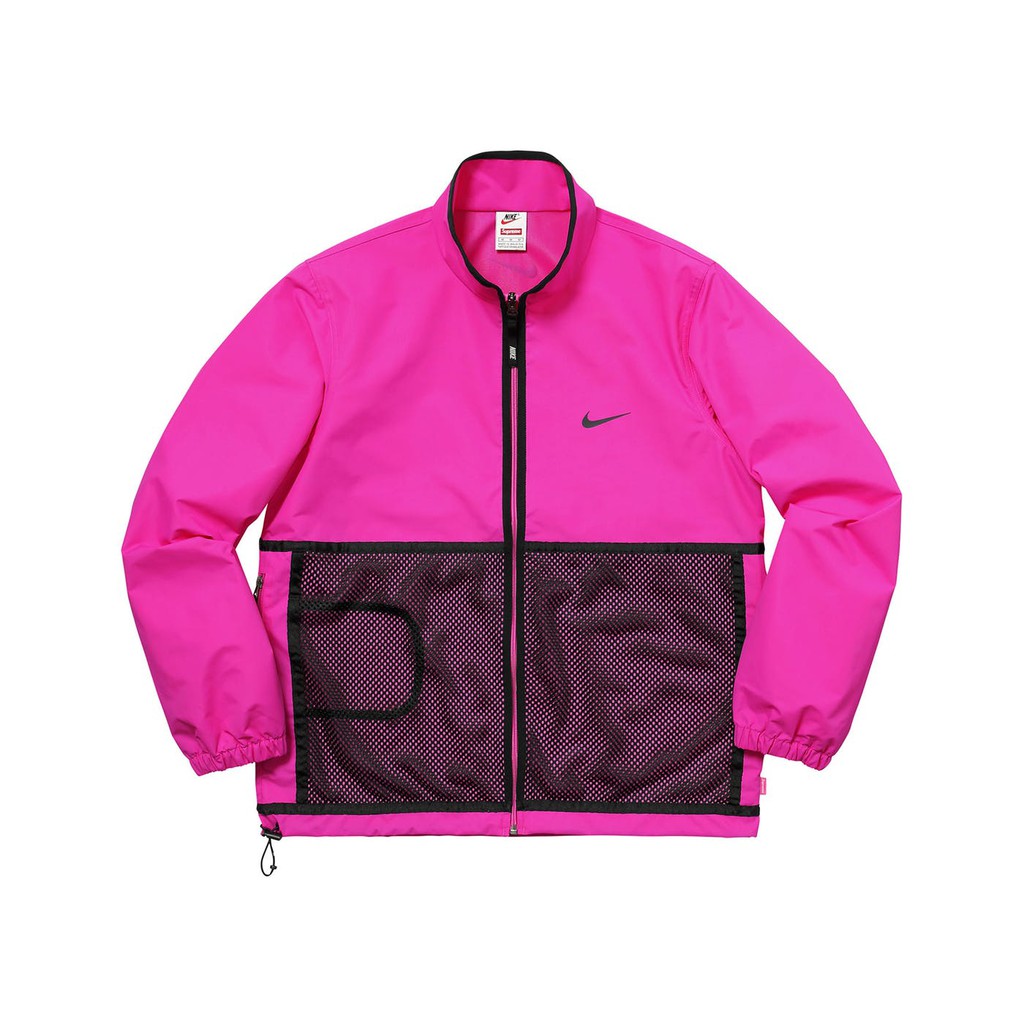 紐約范特西】預購Supreme Nike Trail Running Jacket 亮粉色聯名風衣