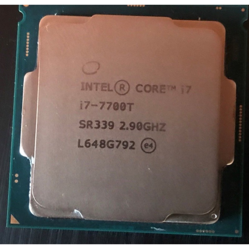 Intel i7-7700 省電版處理器| 蝦皮購物