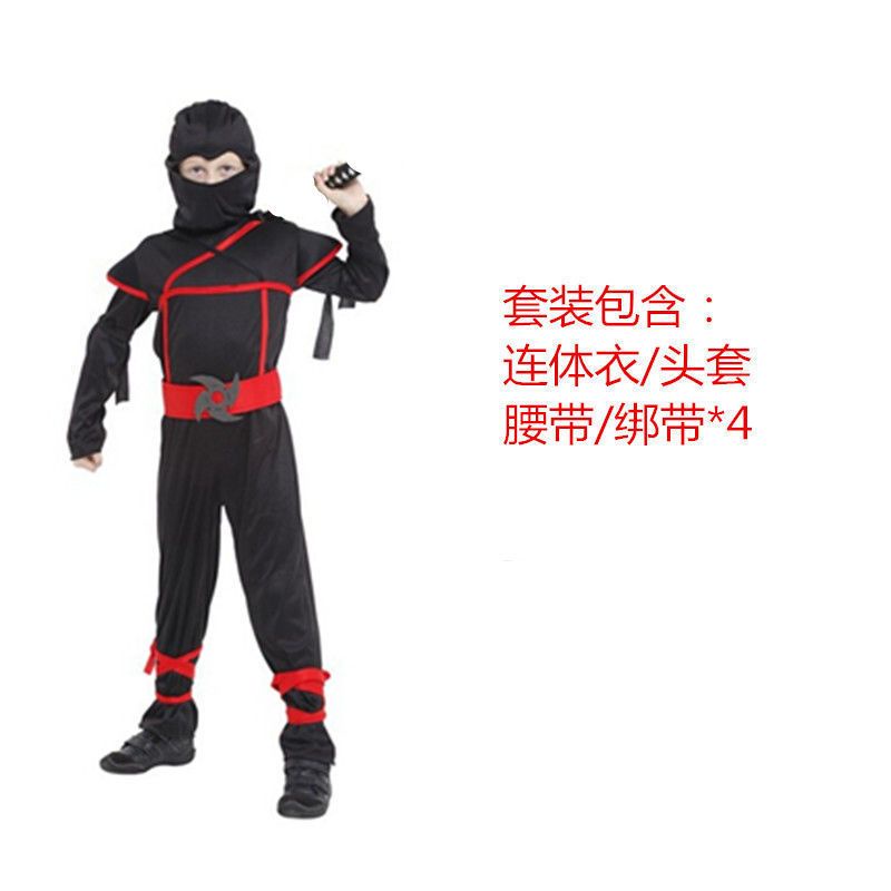 忍者服裝 萬聖節 兒童表演 武士 火影忍者 刺客 夜行衣 cosplay 霸氣 全套 忍者服裝 兒童表演服 | 蝦皮購物