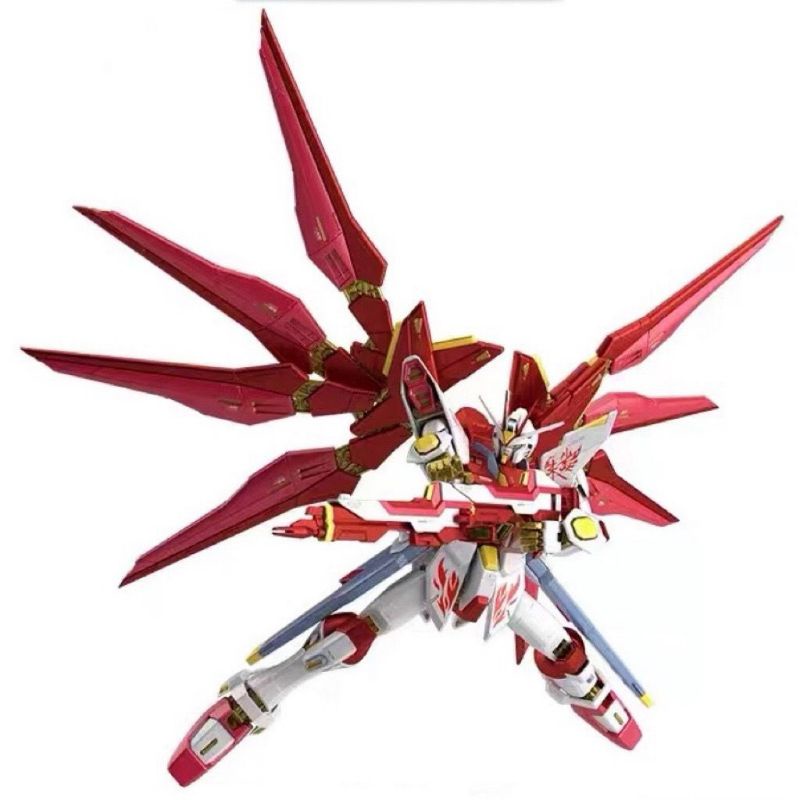 MG 1/100 ストライクフリーダムガンダム（朱雀舞焔Ver.）の素組