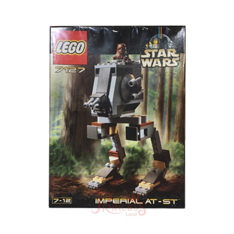 公主樂糕殿 LEGO 樂高 絕版 盒裝 全新 2001年 7127 星際大戰 帝國AT-ST 丘巴卡 | 蝦皮購物