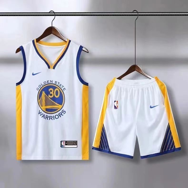 開發票勇士隊 籃球服 Curry30號球衣 無袖背心 NK球服套裝 湯普森11號球衣 吸濕排汗 NBA明星球衣 運動套裝 | 蝦皮購物