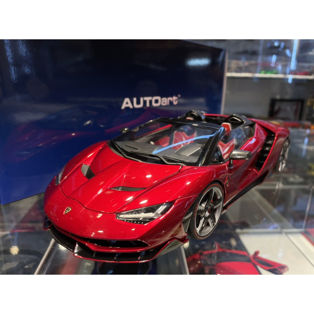 1/18 Lamborghini Centenario Roadster Rosso Efesto – Autoart 79207