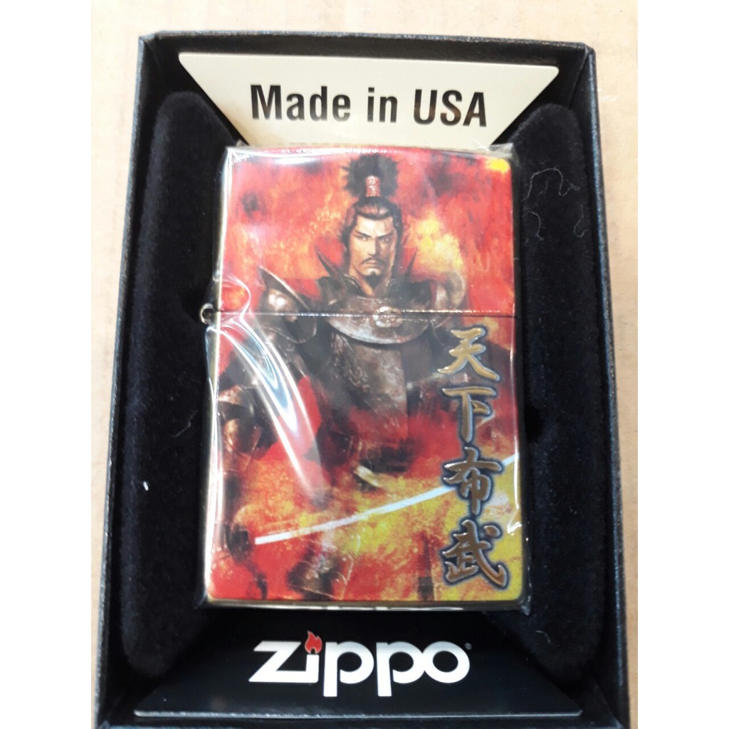 《潮流本舖》日版 正品 ZIPPO 織田信長 銅 雙面加工 燃油打火機 煤油打火機 | 蝦皮購物
