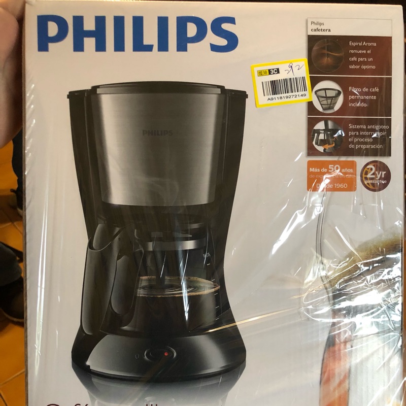 飛利浦咖啡機 Philips coffee maker HD7457 全新燦坤公司貨 蝦皮購物