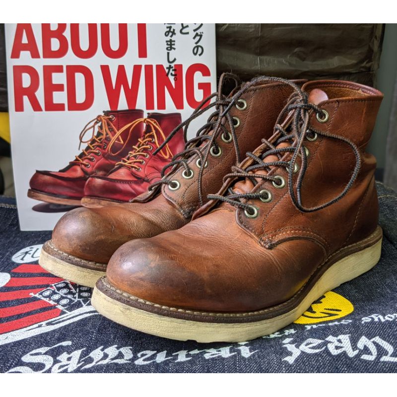 red wing 9111 木村拓哉款 瘋馬皮 色落舊化必推入門款！