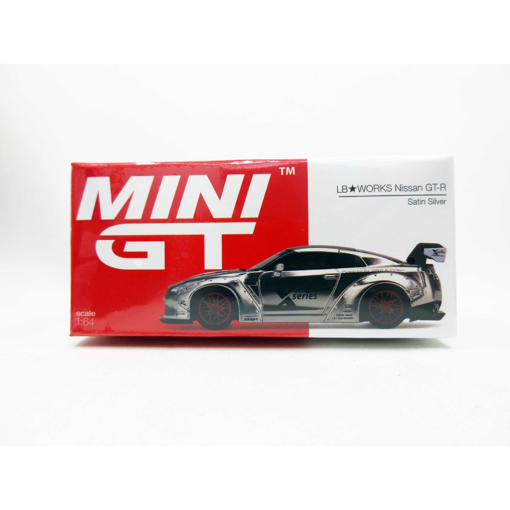 Mini GT LB Works Nissan GT-R 亮麗銀香港中石化限定TSM Model 1/64