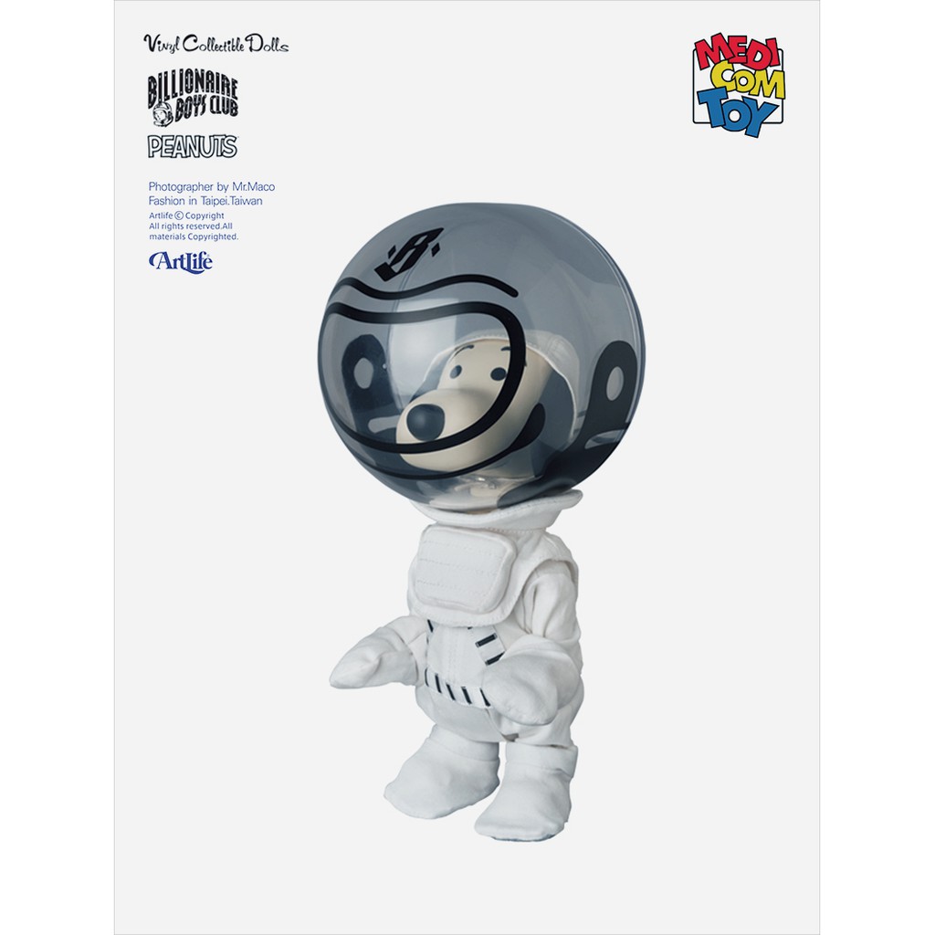 ArtLife @ MEDICOM VCD BBC ASTRONAUT SNOOPY 太空人 史努比 限定品