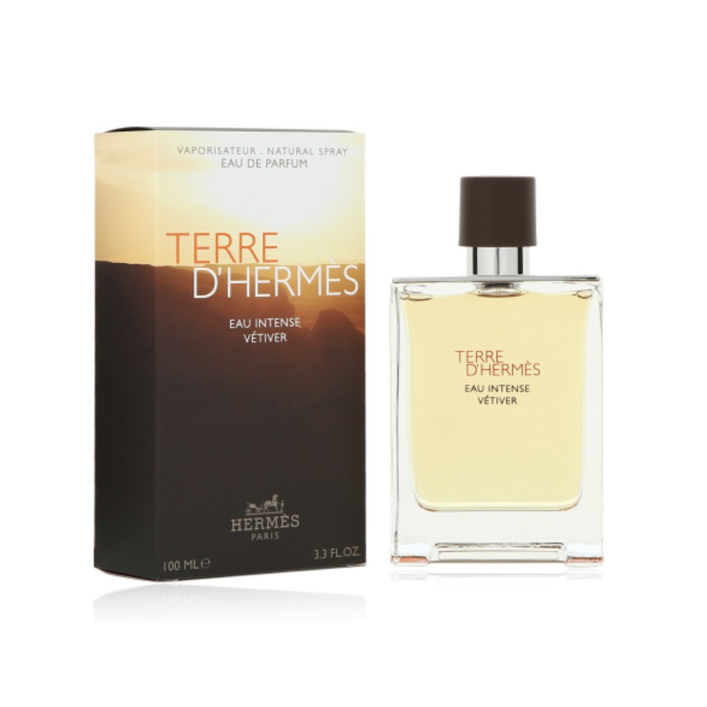 免稅店正品🔥愛馬仕TERRE D HERMES EAU INTENSE VETIVER EDP 香水100ml