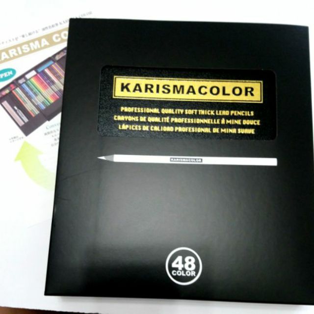 karisma 日本版 prismacolor 油性 軟核 48色鉛筆