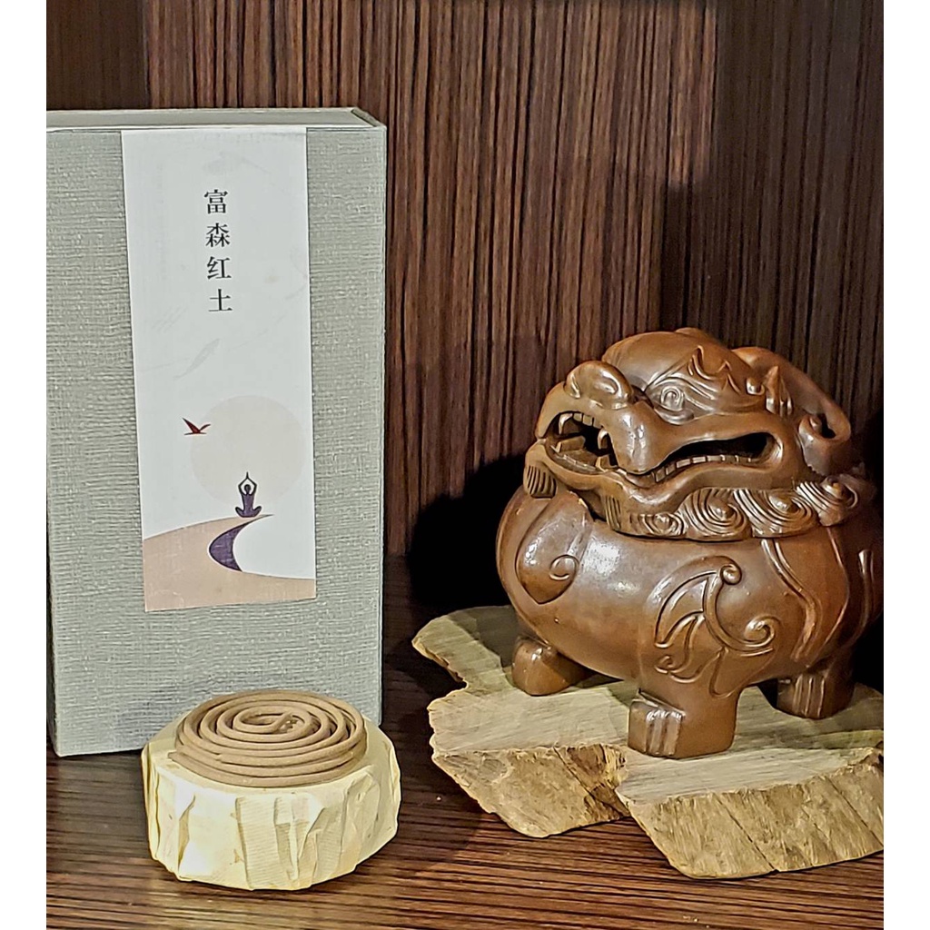 三峽老街台灣檜木館~銅雕狻猊香爐~防小人~旺財旺運~ | 蝦皮購物