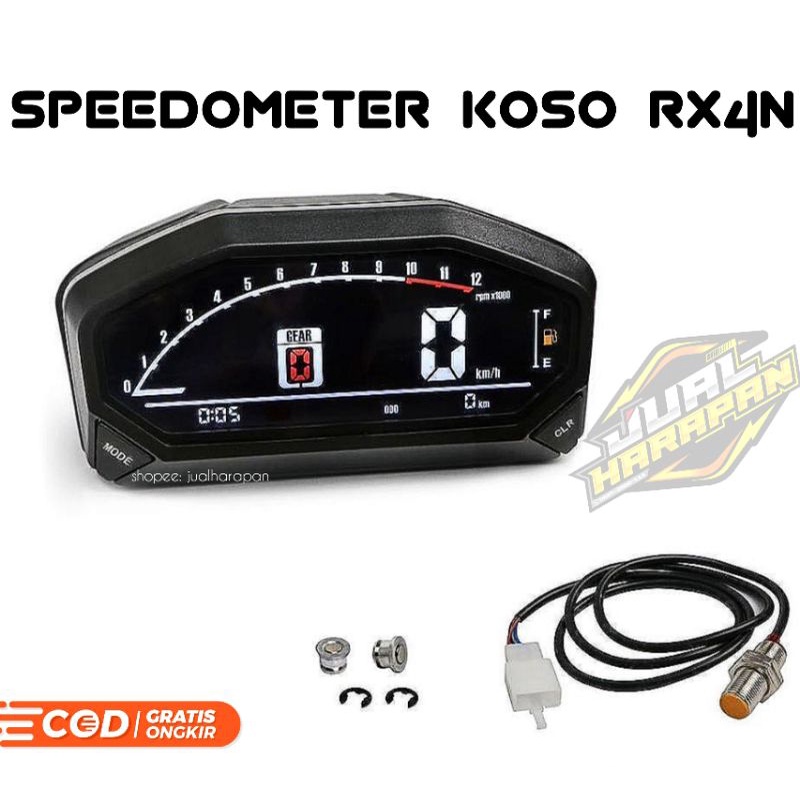 車速表 koso rx4n spido koso rx4n 蝦皮購物