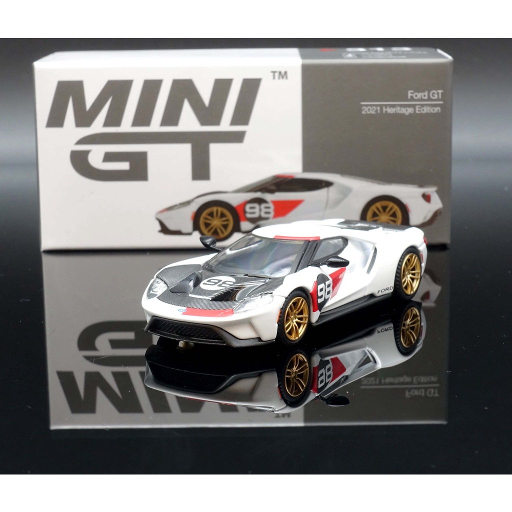 MINI-GT 1／64 フォード GT アラン・マン ヘリテージエディション(左ハンドル) (ミニカー)ミニカー