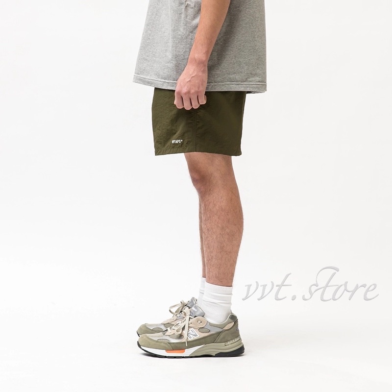 WTAPS 22SS ACADEMY / SHORTS / NYLON. TAFFETA 短袖休閒褲| 蝦皮購物